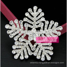 ever faith snowflake crystal brooch